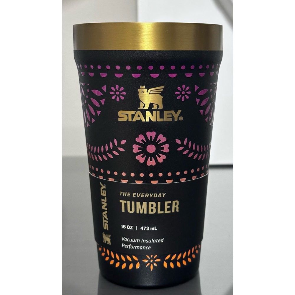SET OF 2- Stanley 16oz Everyday Tumblers, Día de Los Muertos Collection - Picture 3 of 10